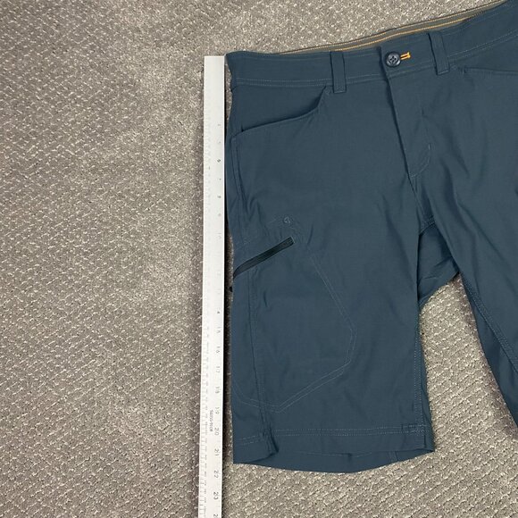 Eddie Bauer First Ascent Shorts Men's 34 Slate Blue Guide Pro Cargo Hiking - Picture 13 of 15
